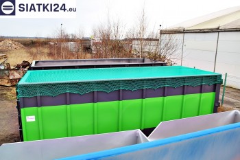 Siatki Grudziądz - Siatka przykrywająca na kontener - zabezpieczenie przewożonych ładunków dla terenów Grudziądza